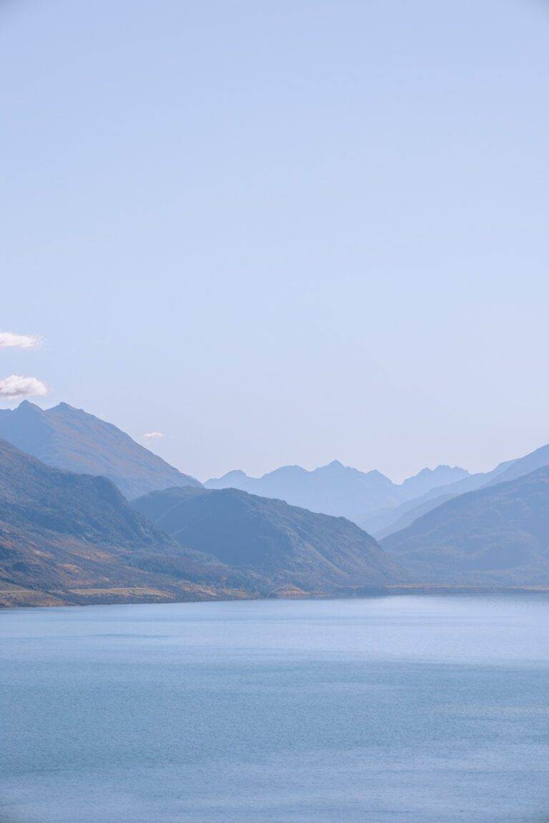 views of mountain ranges from bennetts bluff lookout