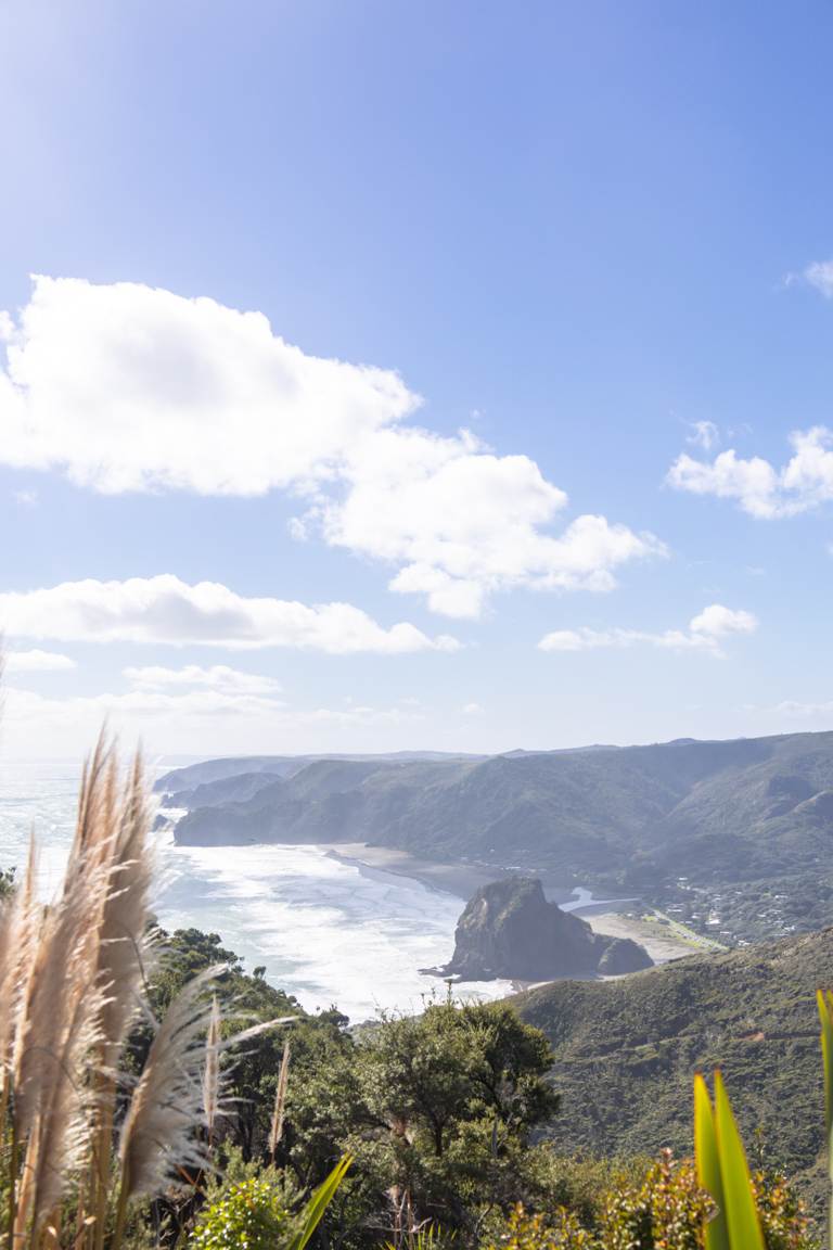 lookout of Piha beach