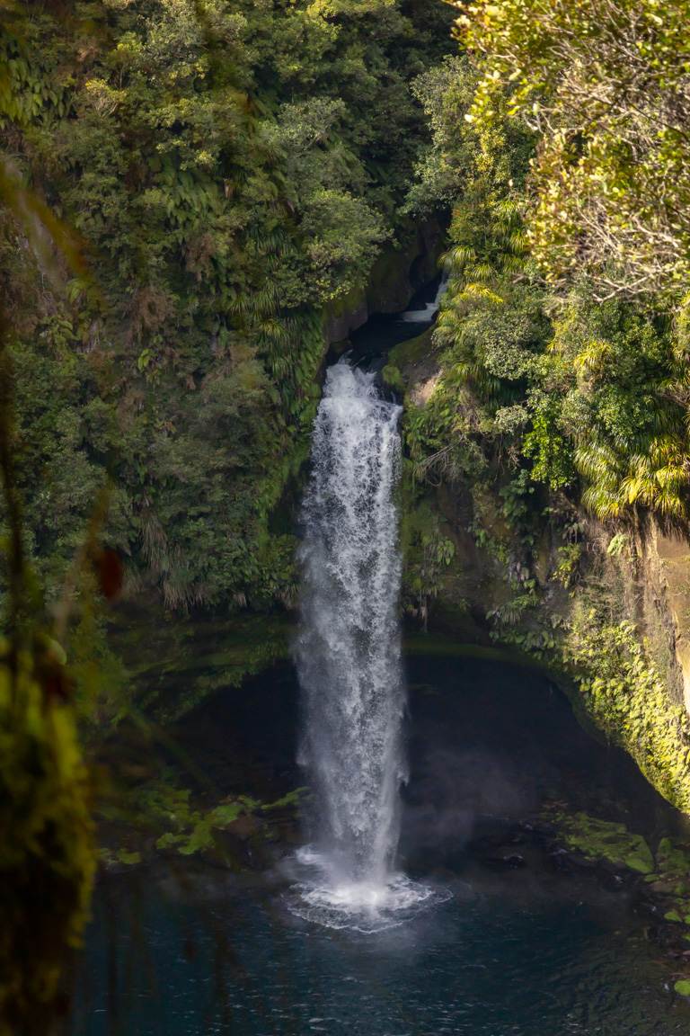 Omanawa Falls from the Power Station