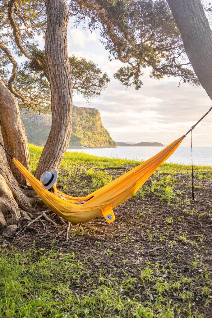 girl sitting in golden hammock2