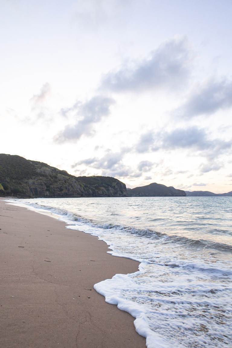 Tauranga Bay beach in New Zealand