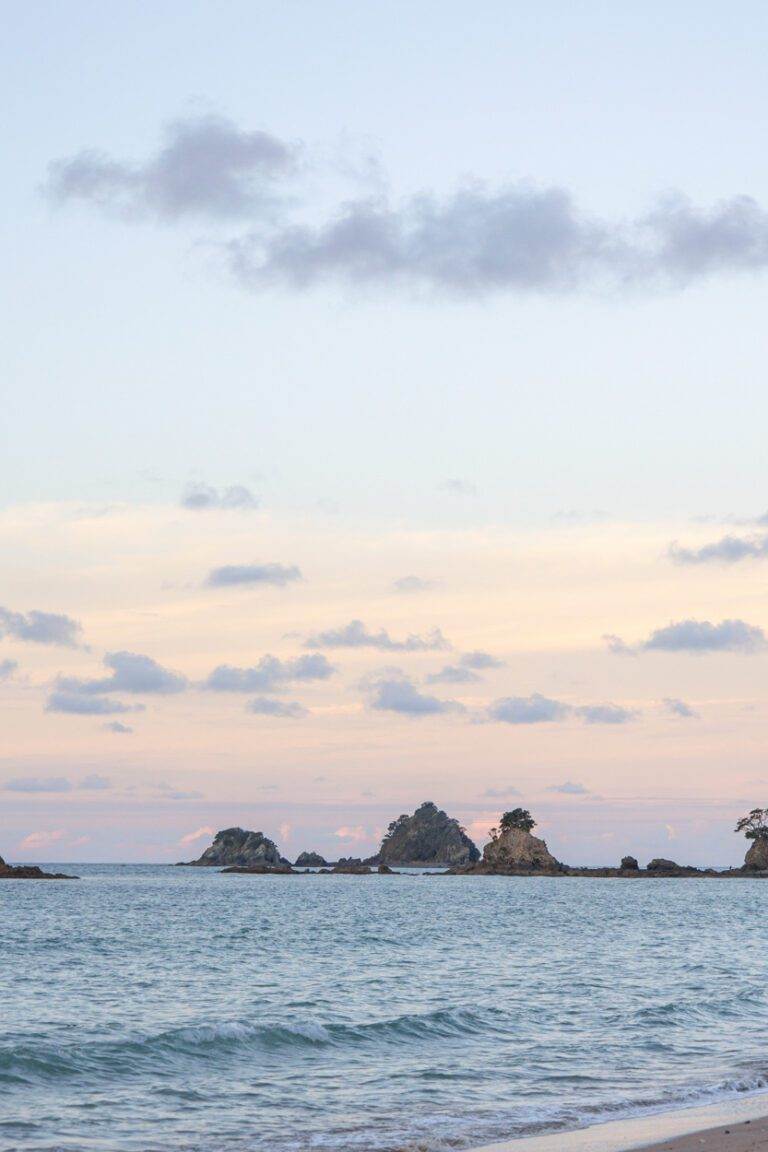 view from tauranga bay