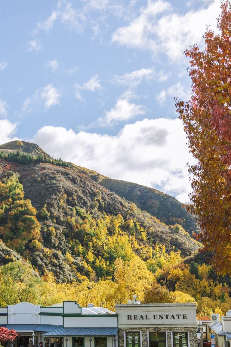 photography of Arrowtown landscape in the South Island