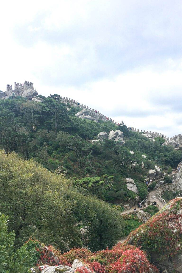 view of castle of the moors