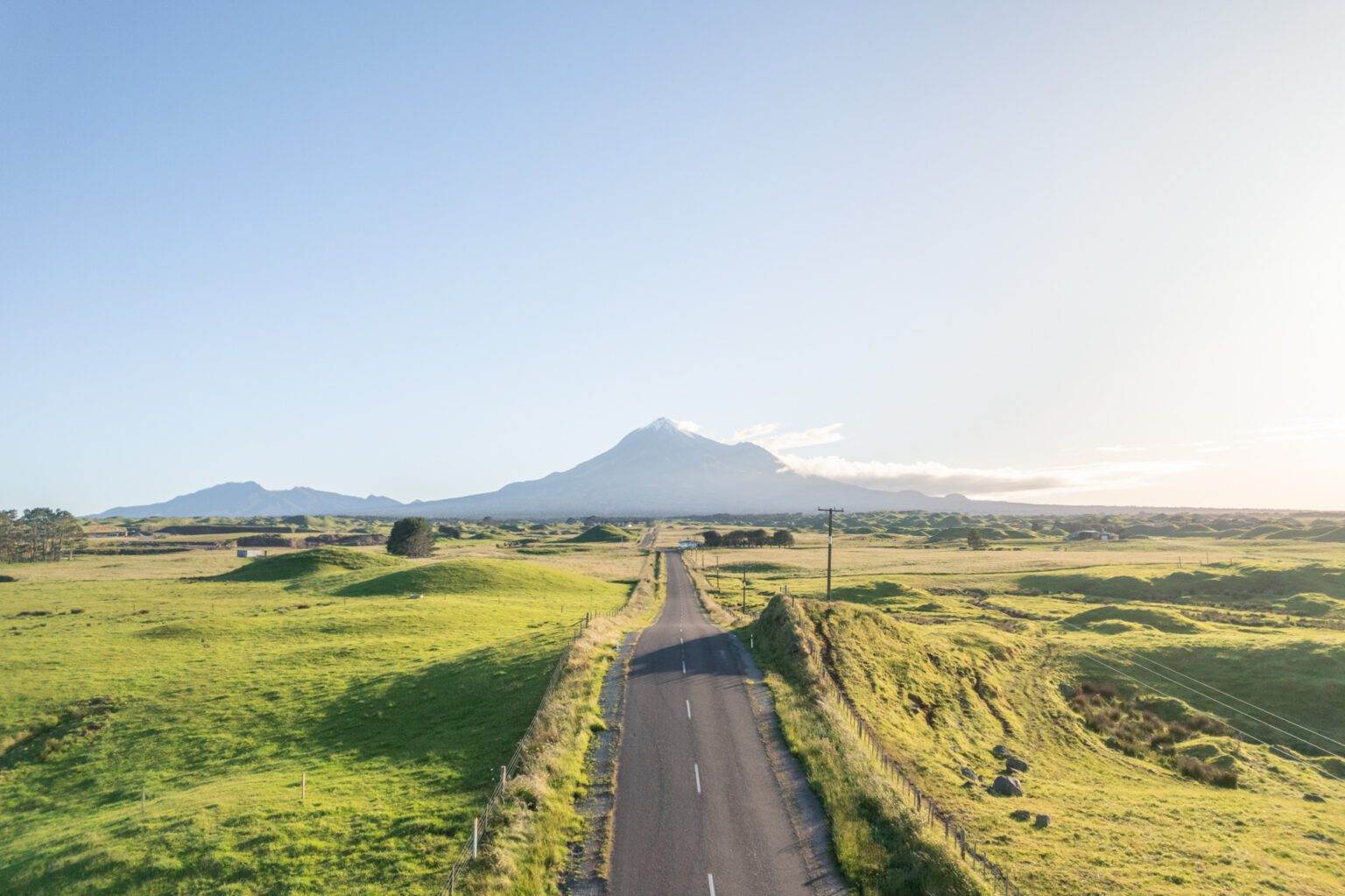 sunrise at arawhata road