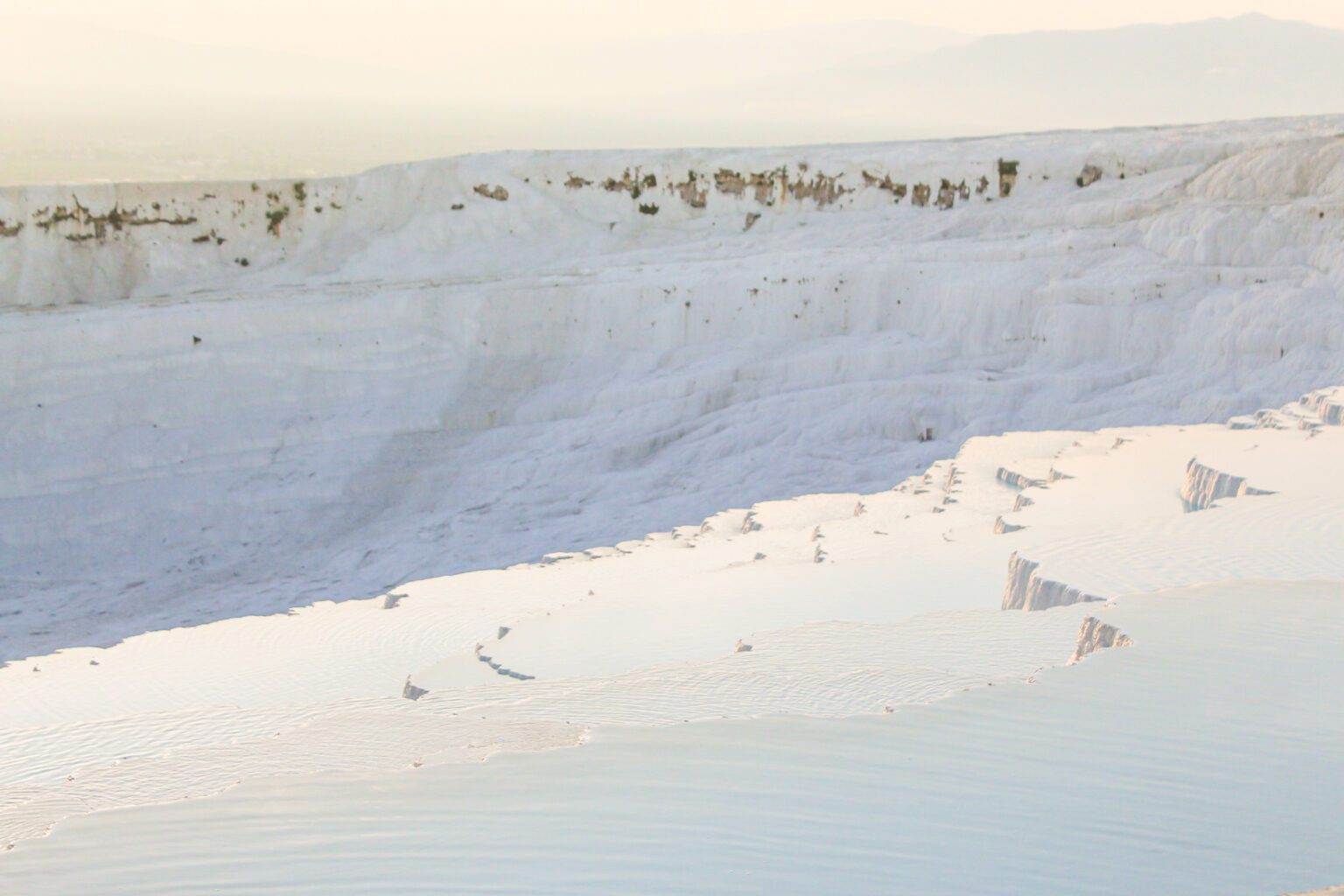 pamukkale cotton castle terrace textures