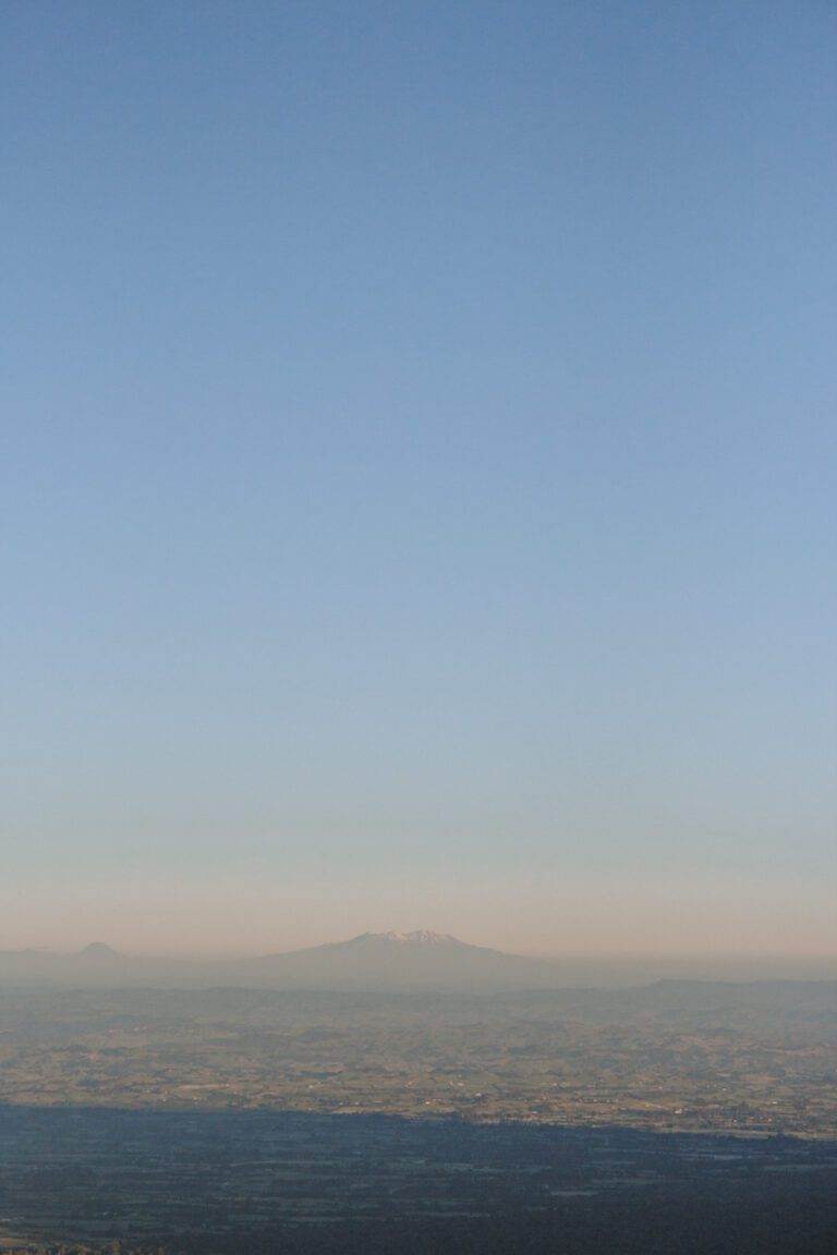 view of mount ruapehu from henry peak lookout