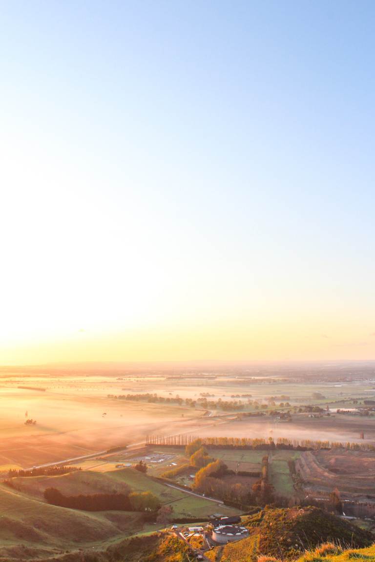 Sunrise New Zealand landscape photos