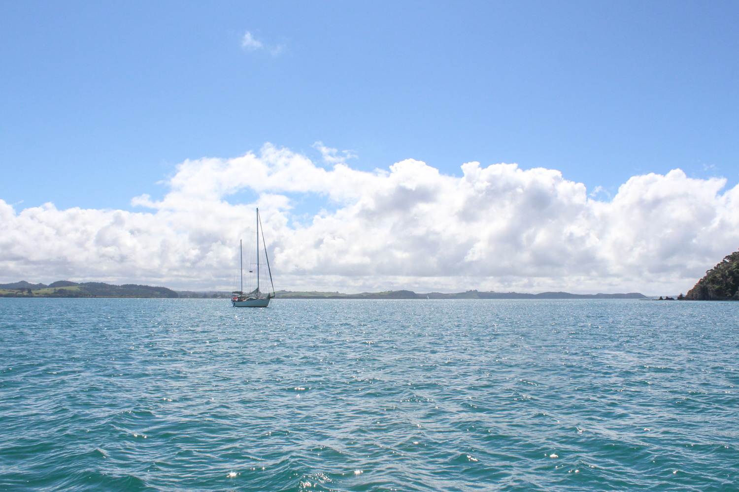 ferry views from paihia to russel