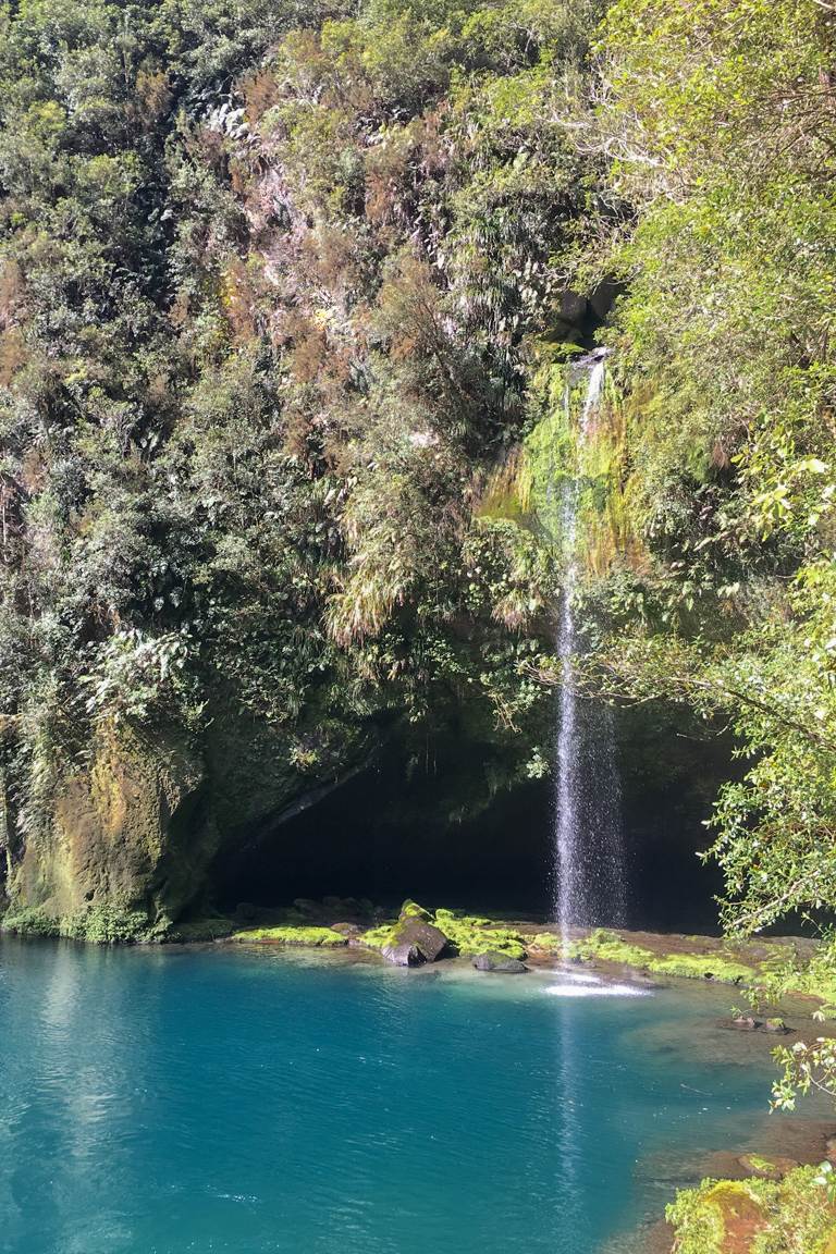 Omanawa Falls New Zealand landscape photos