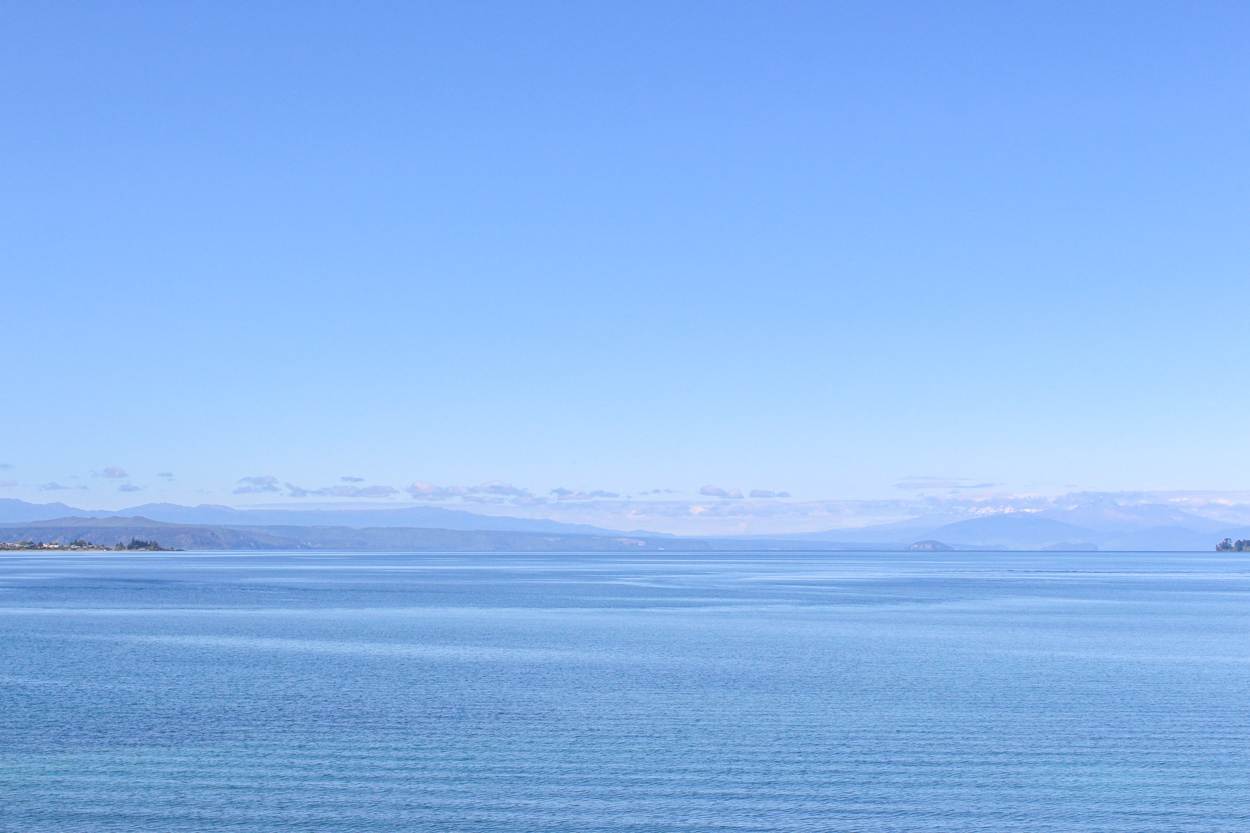 lake taupo New Zealand landscape photos