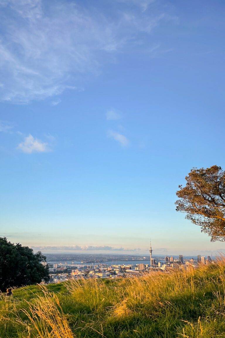 what it is like to live in mount eden north island landscape photography at sunset