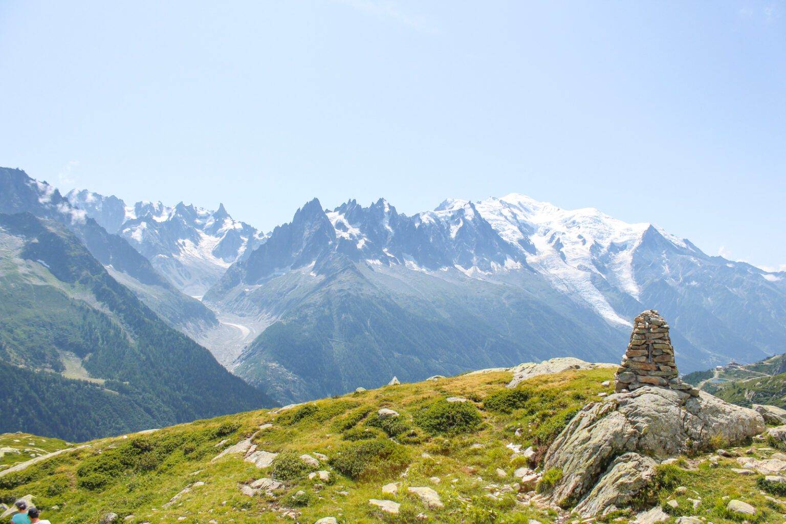 lac blanc hiking views