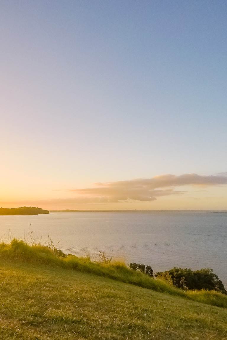 Musick point view at sunset