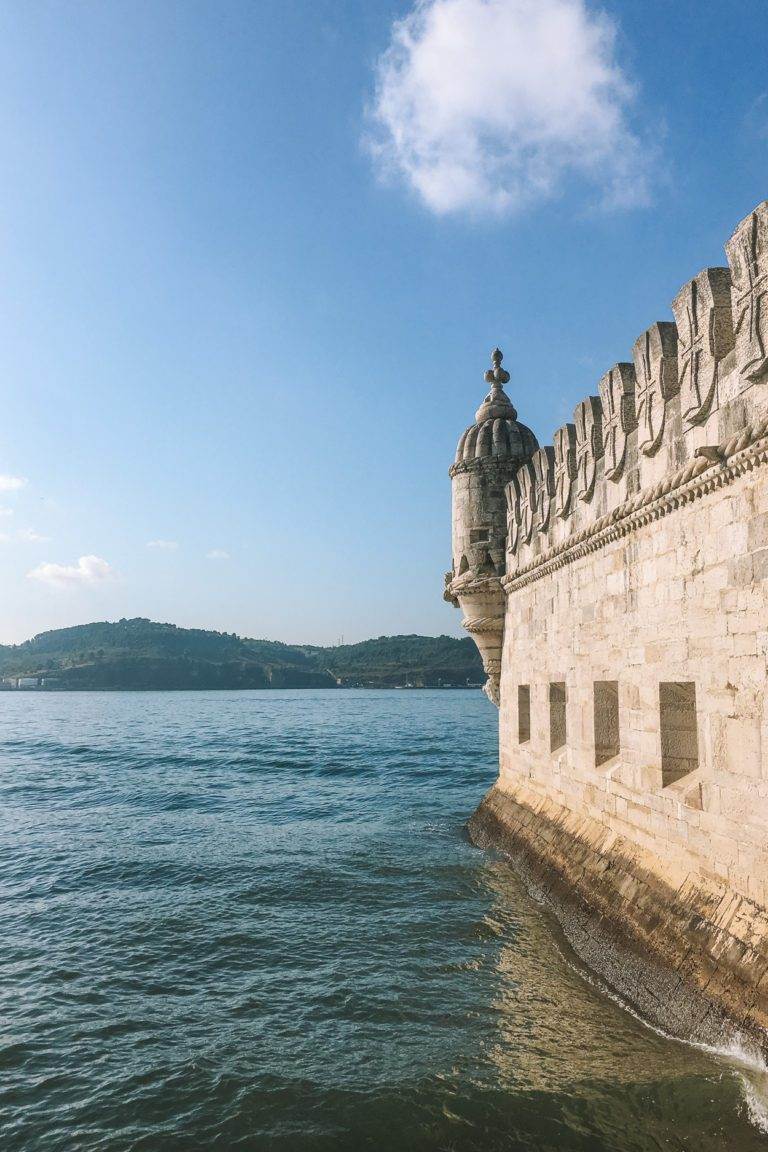 exterior of belem tower