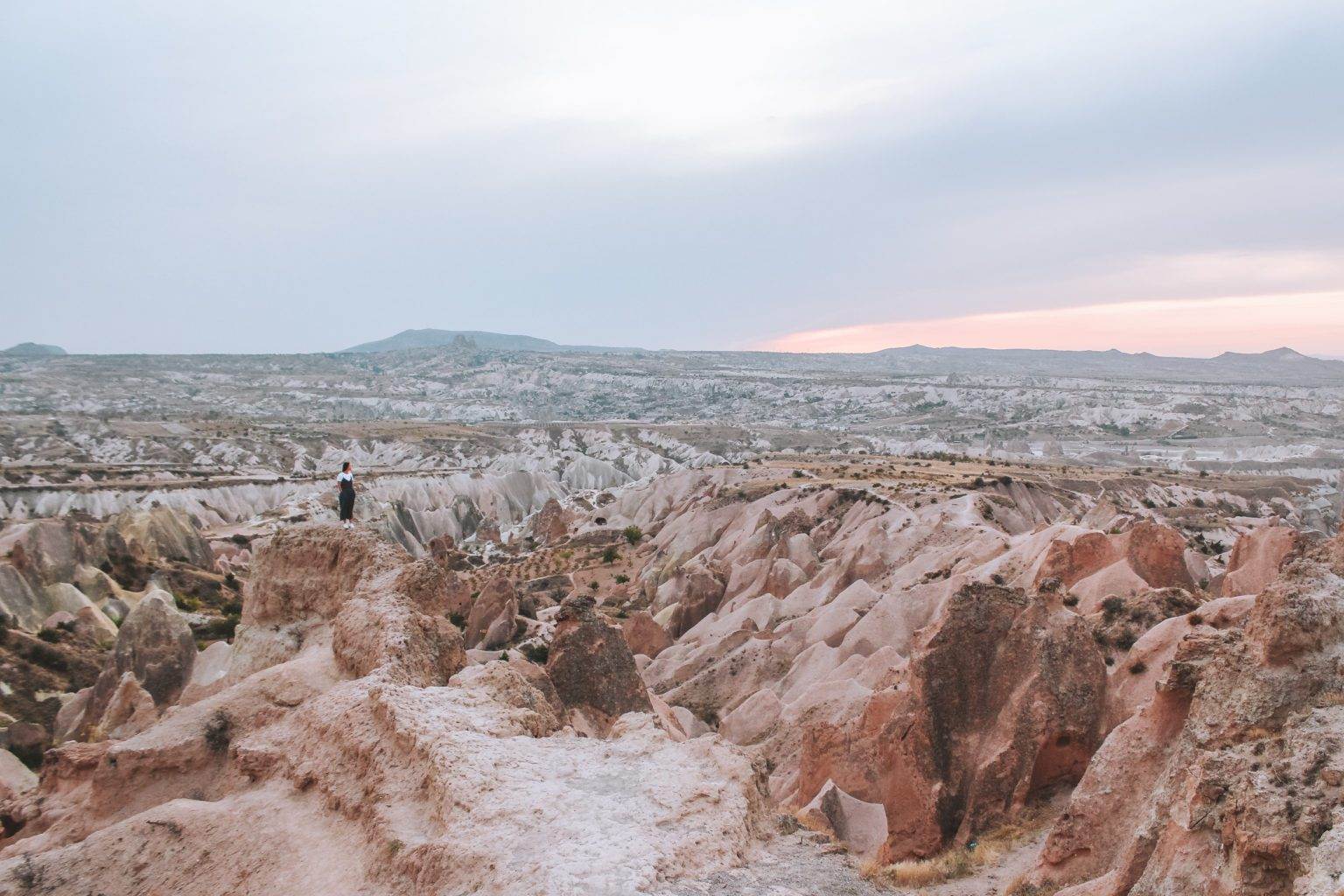 red valley sunset