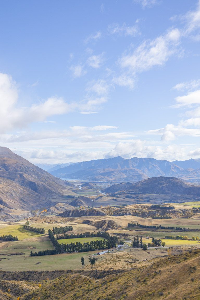 crown range summit autumn