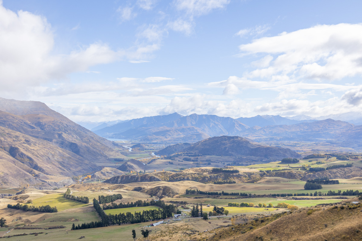 crown range summit landscape