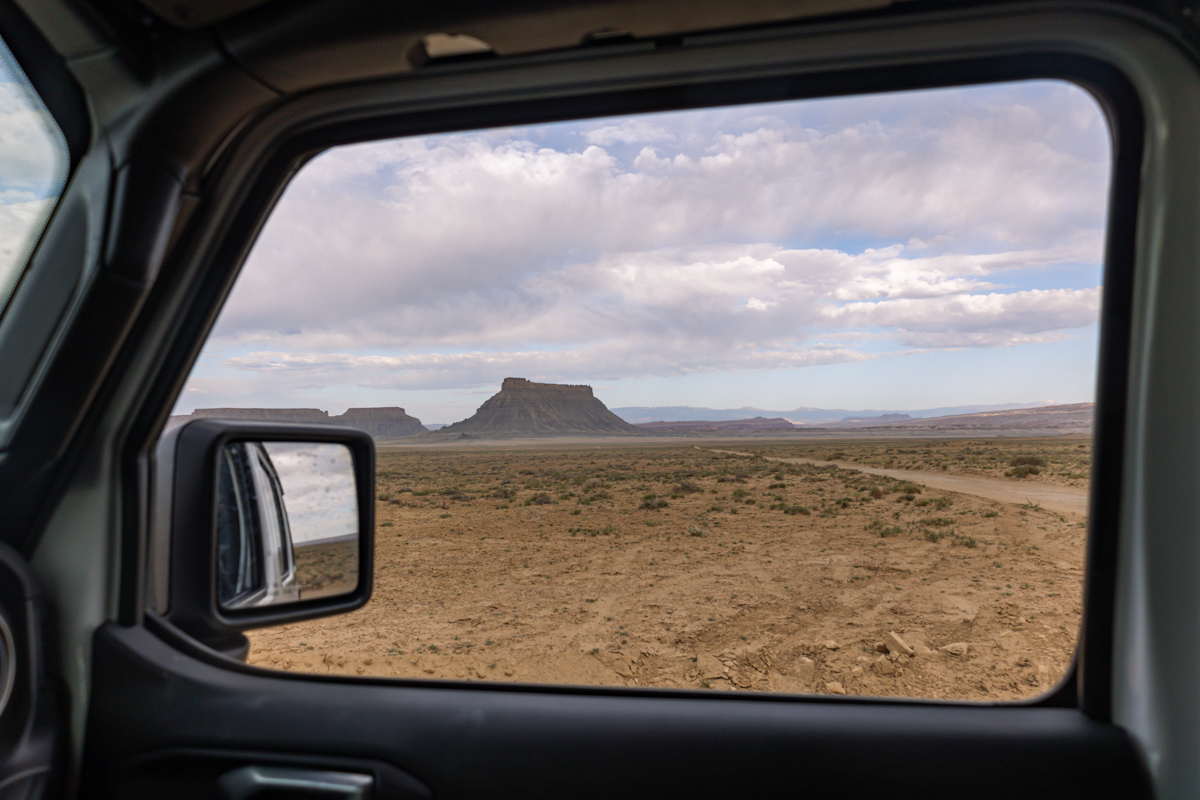 factory butte wayne county utah vehicle