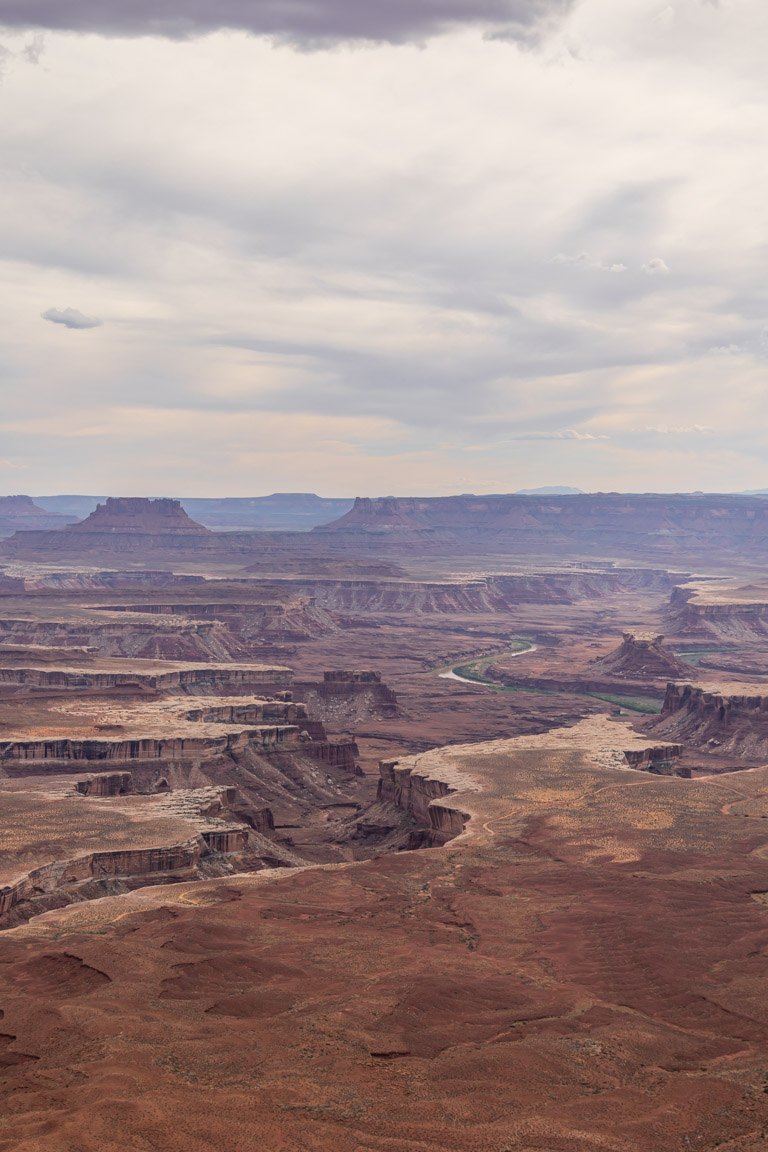 green river overlook canyonlands national park sunset