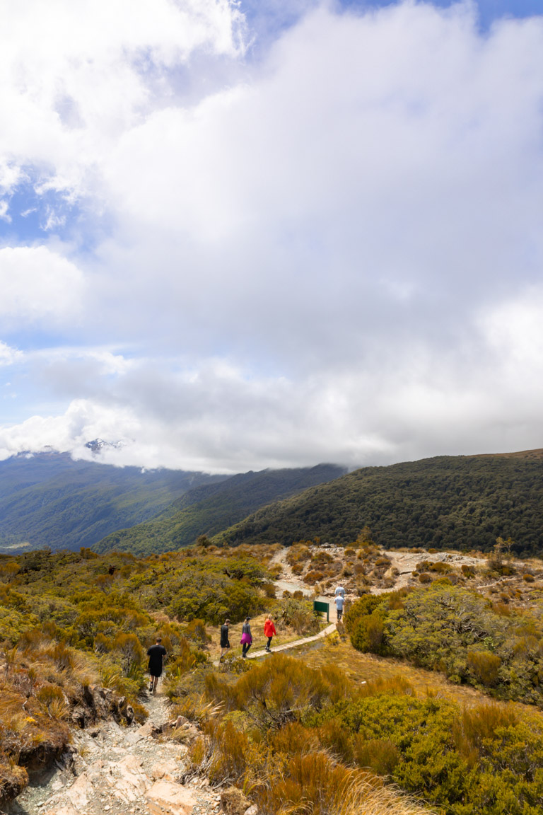 group walking routeburn