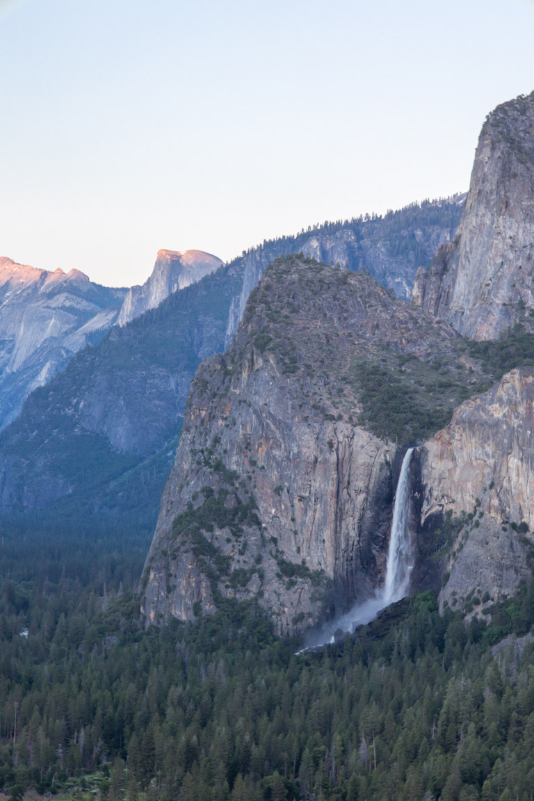 half dome bridalveil fall artist point