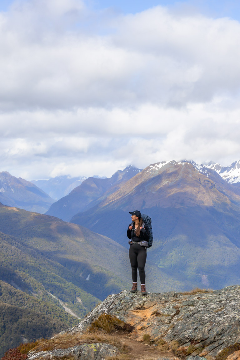 hiking routeburn track