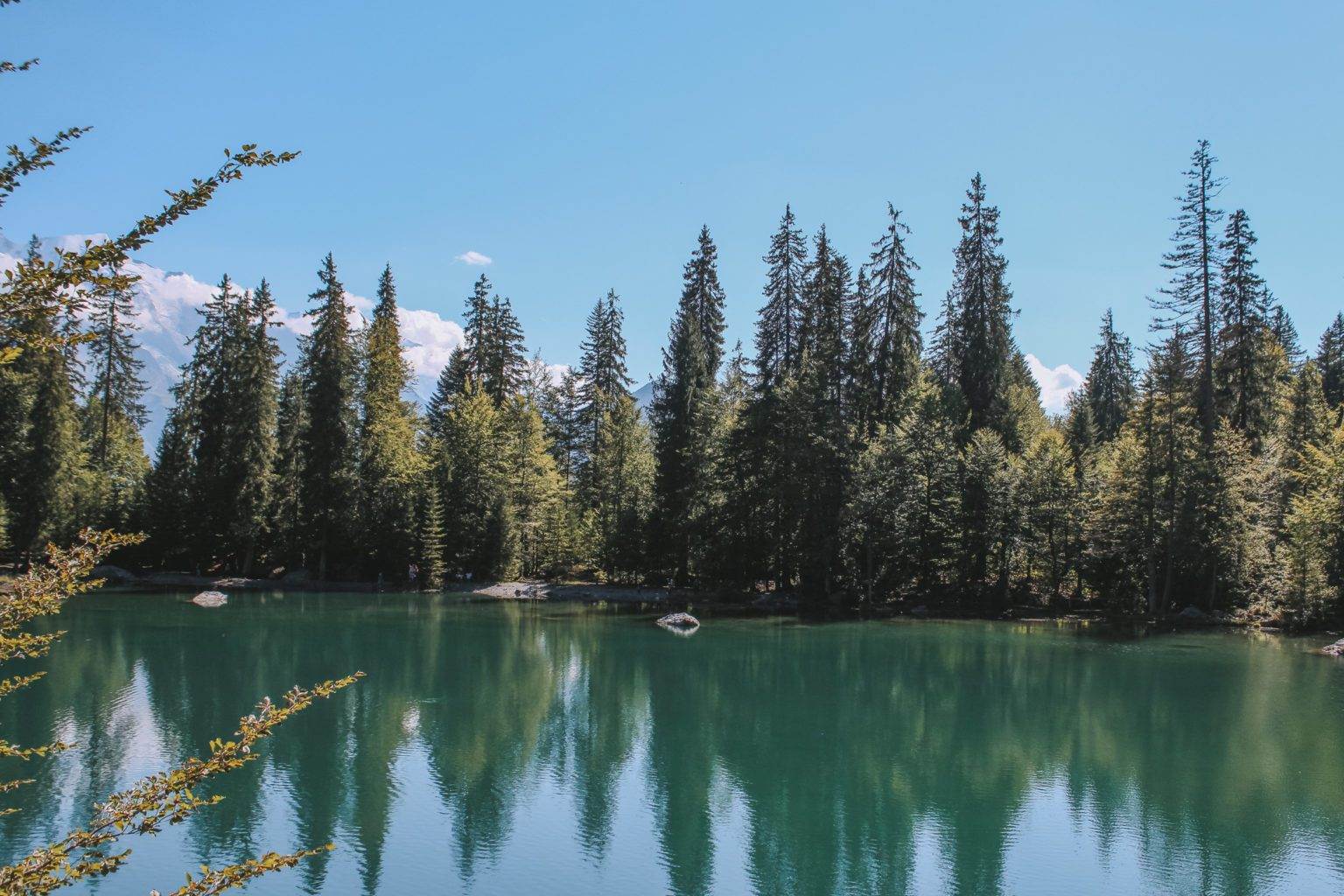 lac vert landscape