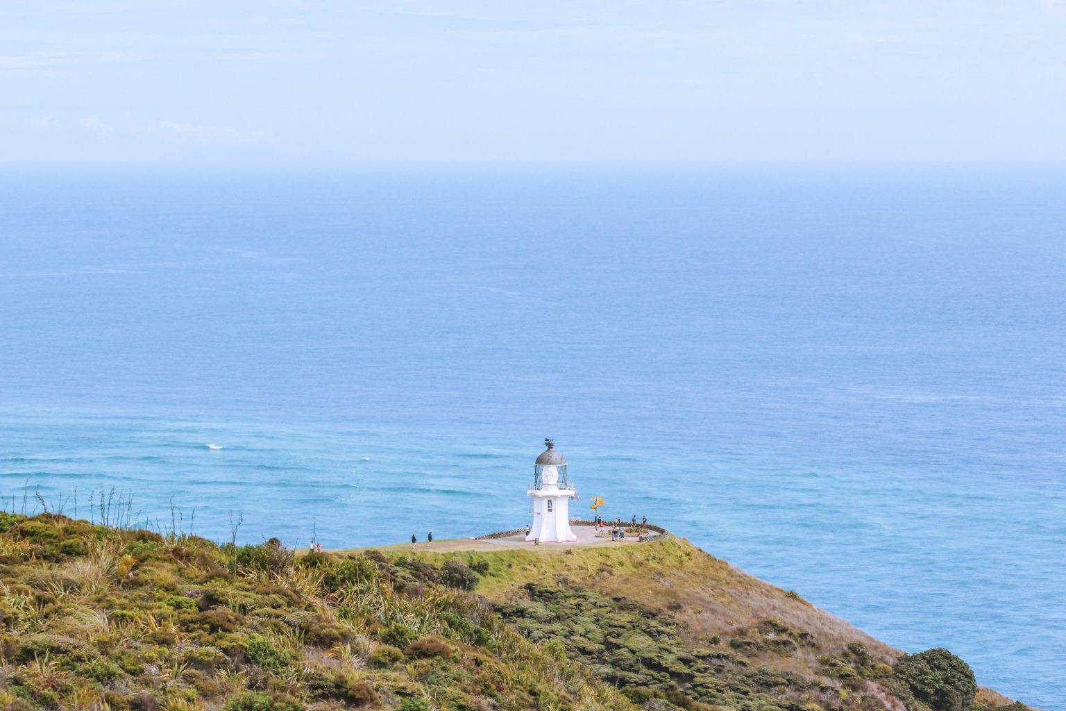 landscape of cape reinga lighthouse northland roadtrip