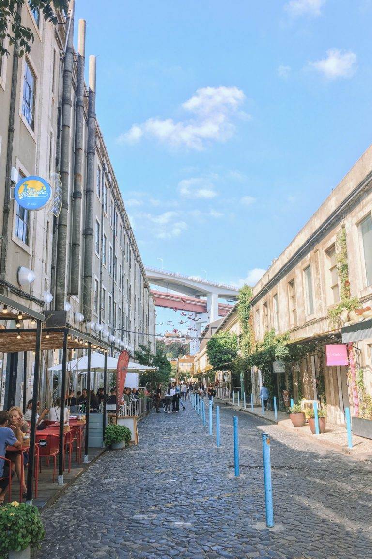 street in LX factory lisbon