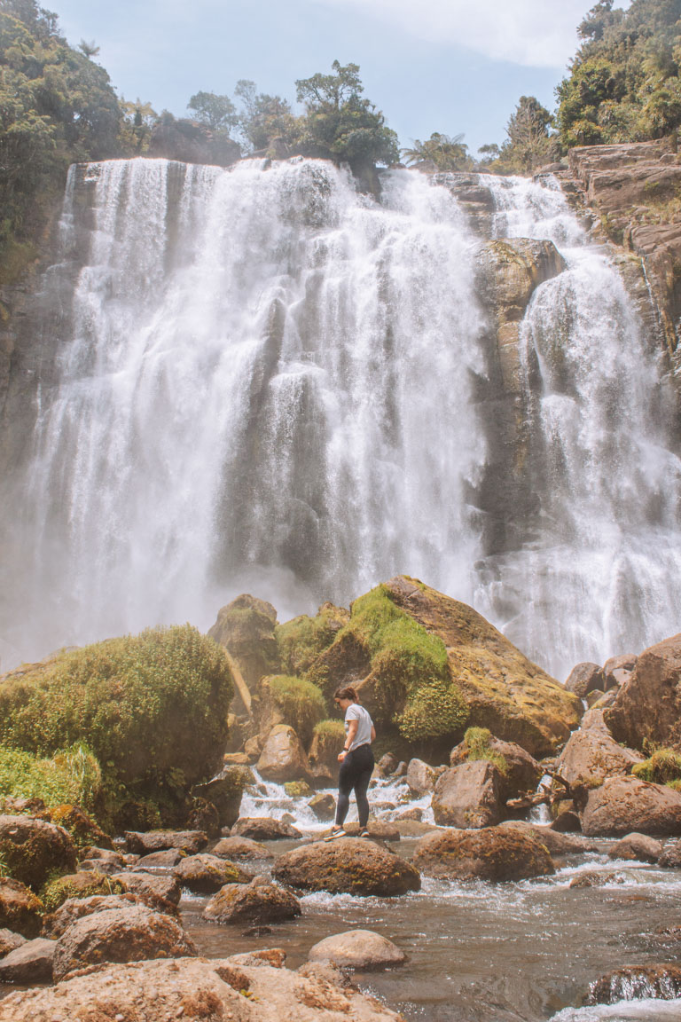 marokopa falls new zealand