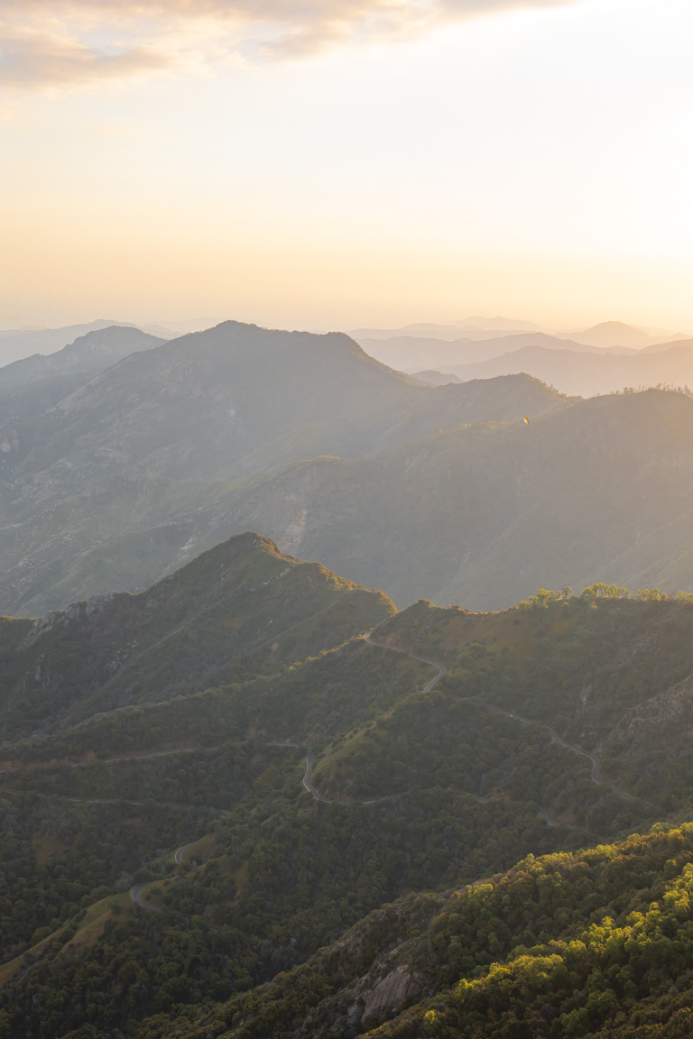 moro rock walk mountain lookout