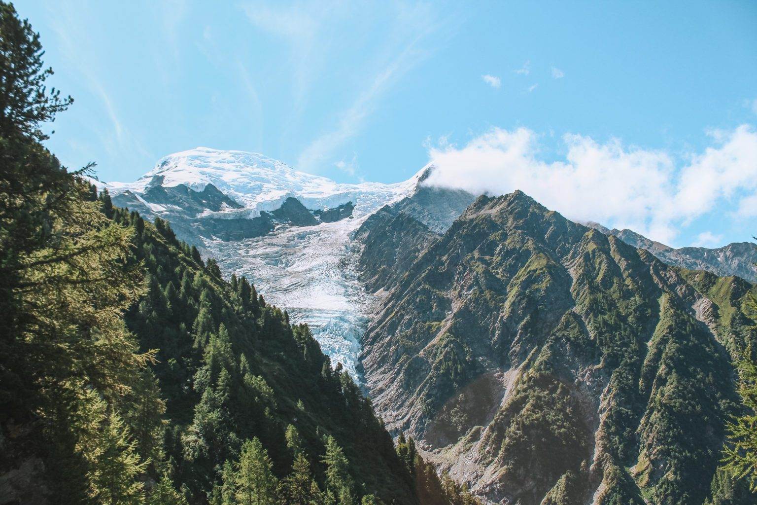 chalet des pyramides glacier hiking chamonix