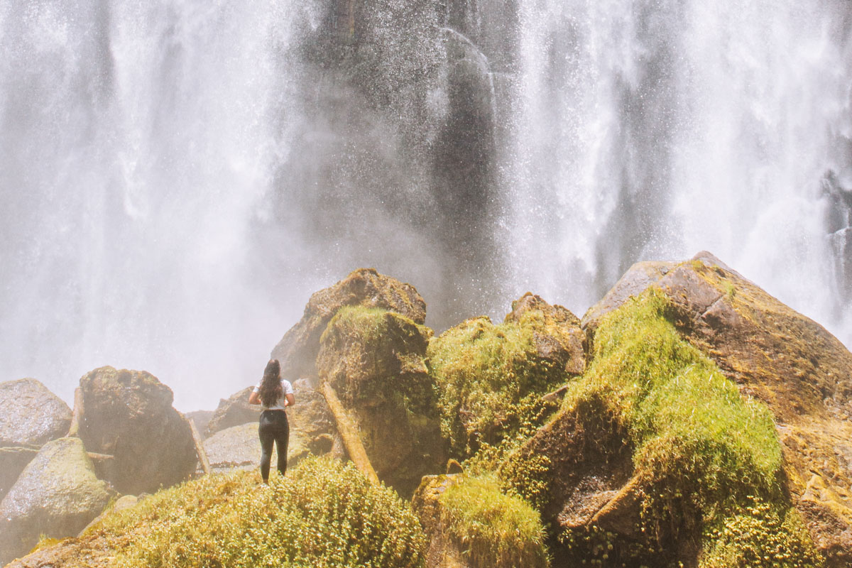 new zealand waterfall