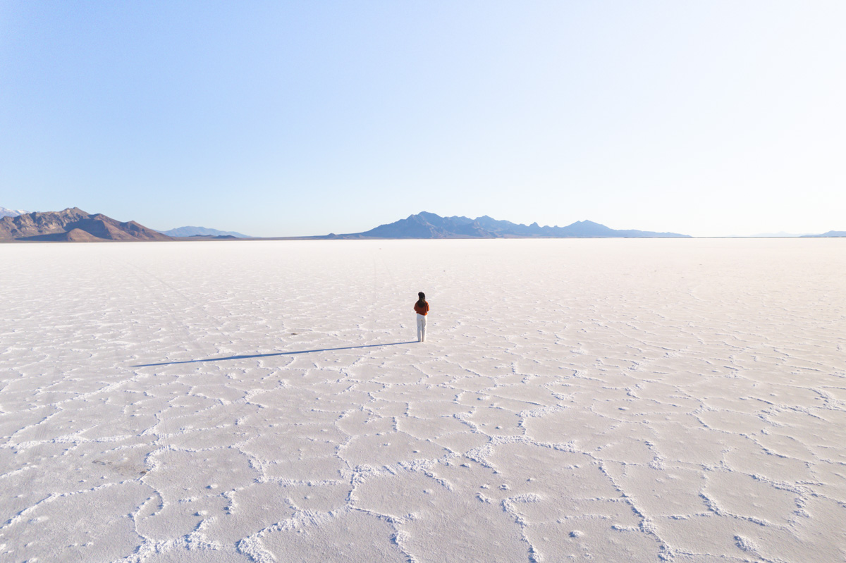 salt lake city bonneville salt flats photograph