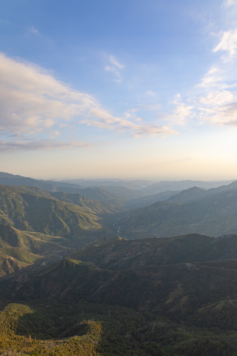 sequoia national park sunset moro rock