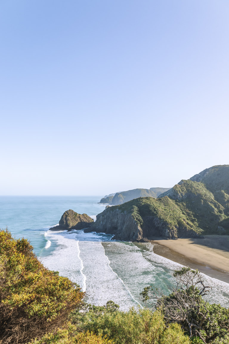 te waha point lookout whites beach walks in the waitākere ranges