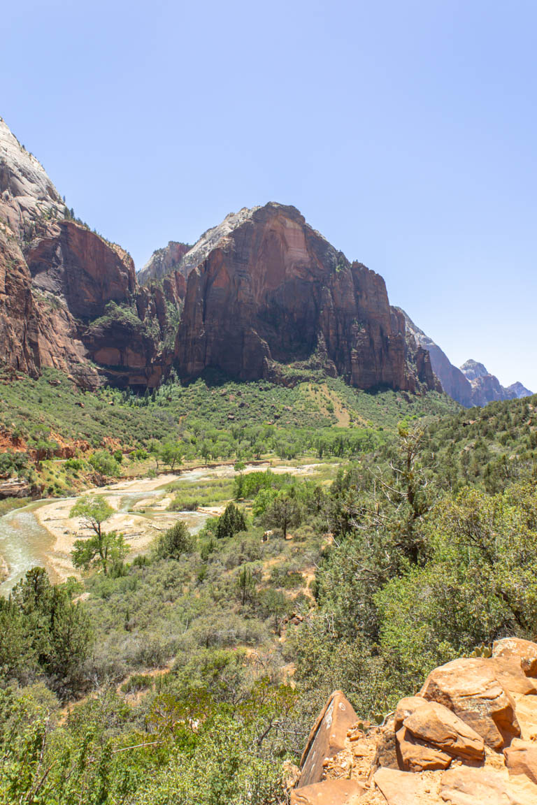 zion trail views