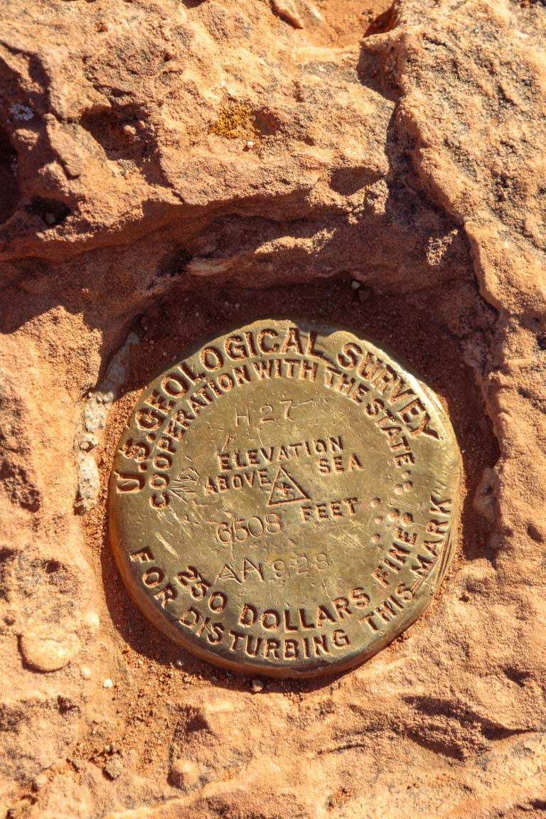 token hiking observation point