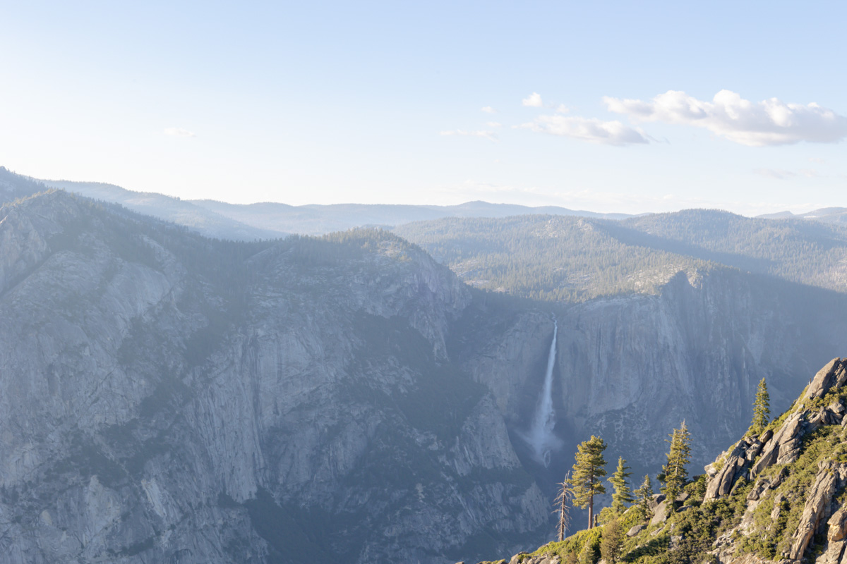 waterfall landscape photography yosemite national park