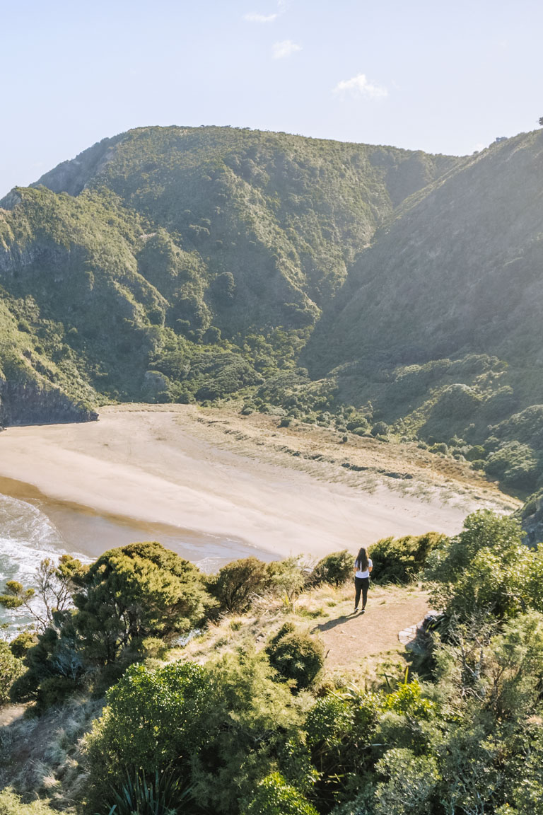 whites beach te waha point waitākere ranges lookouts