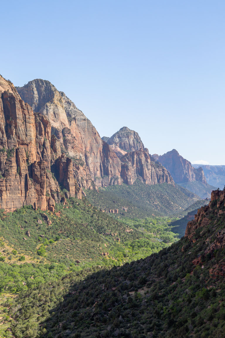 zion national park lookout